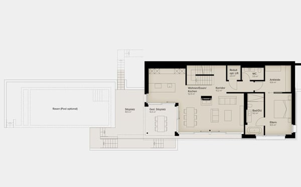 323 m² | Luxuriöses 6.5-Zimmer-Einfamilienhaus mit Pool 13