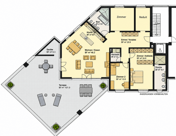 240 m² | 5.5-Zimmer-Eigentumswohnung mit grosser Terrasse 24