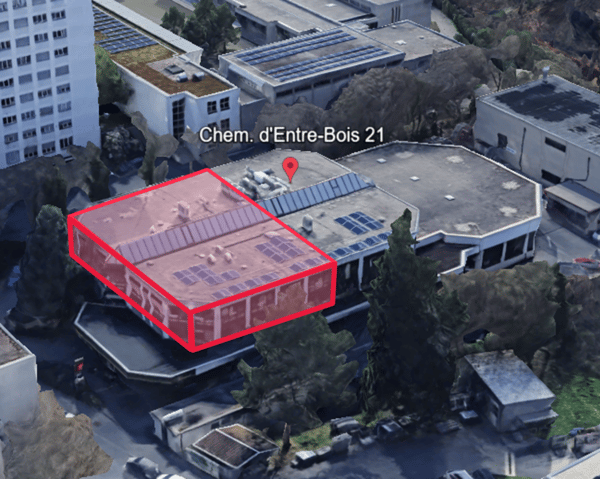 Surface commerciale de 1'100 m2 à Lausanne 1