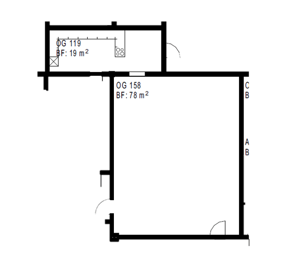 Atelier / Büro im 1. Obergeschoss – 97 m², vielseitig nutzbar 5