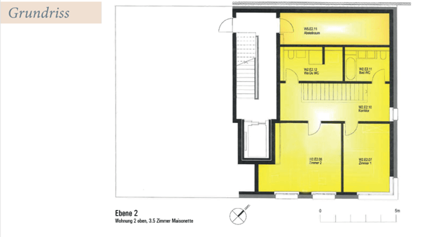 Charmante 3.5-Zimmer-Maisonette-Wohnung an der Goethestrasse in St. Gallen 21