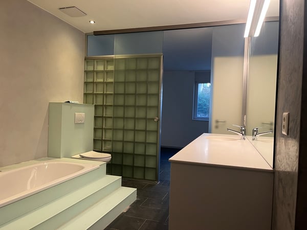 Renovierte 4.5-Zimmer-Terrassenwohnung am Waldrand, ruhig, Fernsicht, privacy 7