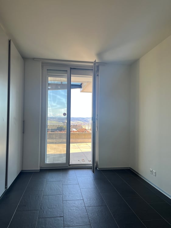 Renovierte 4.5-Zimmer-Terrassenwohnung am Waldrand, ruhig, Fernsicht, privacy 17