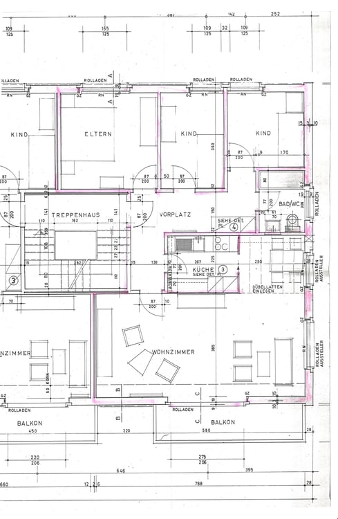 Teilsanierte 4.5-Zimmerwohnung nahe Dorfplatz 11