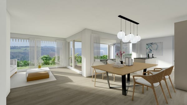 Neubau 3.5 Zimmer-Gartenwohnung mit ESTH W3 5
