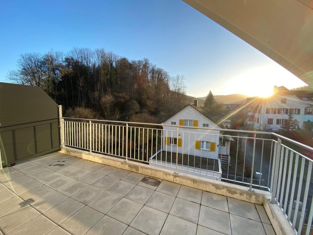 Moderne 4.5 Zi-Maisonette-Dachwohnung mit grossem Balkon