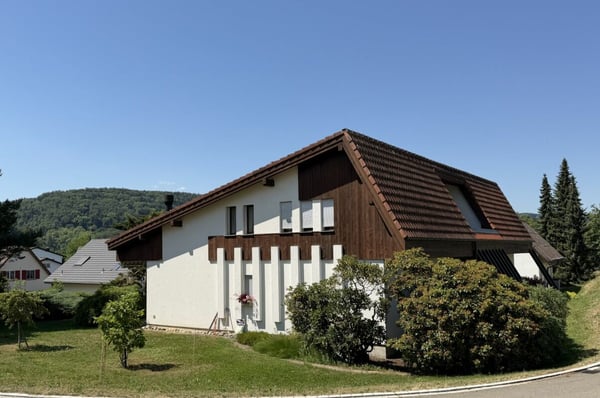 5.5-Zimmer-Doppeleinfamilienhaus mit Umschwung