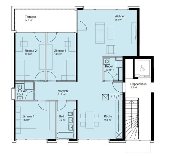 Leben und Wohnen in familienfreundlicher Überbauung 10