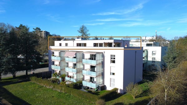 Moderne 1.5 Zimmer Attika-Stadtwohnung mit herrlicher Weitsicht 1