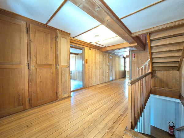 Charmantes 1.5-Zimmer Doppeleinfamilienhaus mit Altbau-Flair in Biglen 7