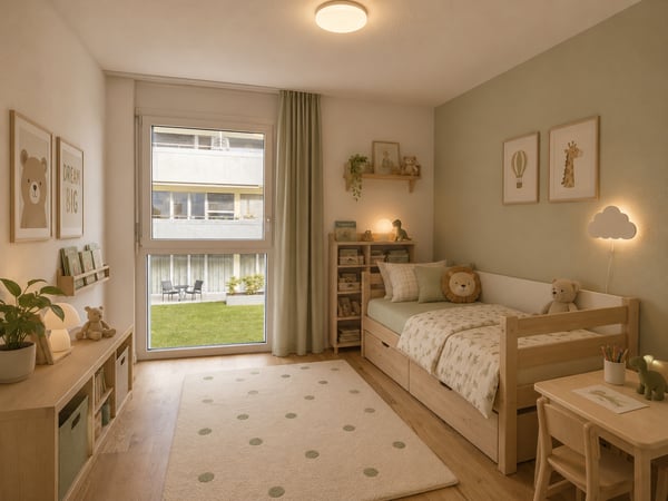 Moderne, Familienfreundliche 5.5 Zimmer Wohnung mit grossem Balkon 6