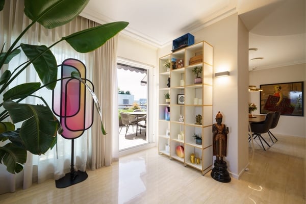 Wo Exklusivität auf Lebensqualität trifft - Einzigartige und edle 1-Zimmer-Attikawohnung in Basel 8