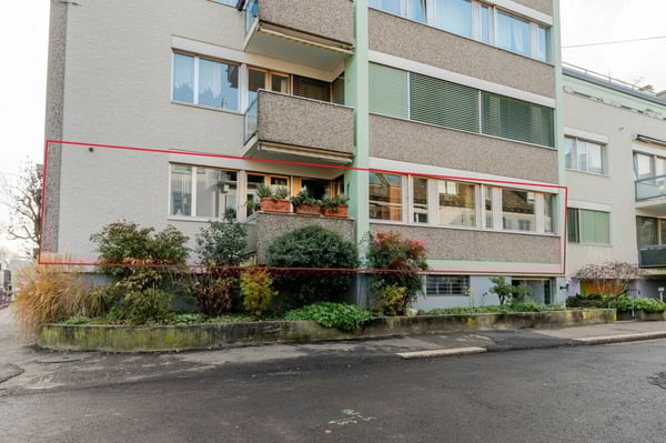 Gepflegte und gemütliche 1.5 Z' Wohnung mit EHP in beliebtem Quartier in Basel 10