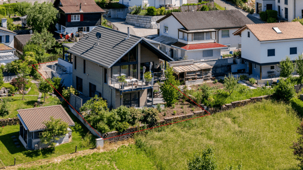 Ökologisch und strahlungsfrei: naturnahes wohnen im freistehenden 5' Z EFH mit Carport