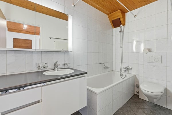 Helle 2.5 Z' Dachwohnung mit Garage und Balkon 7