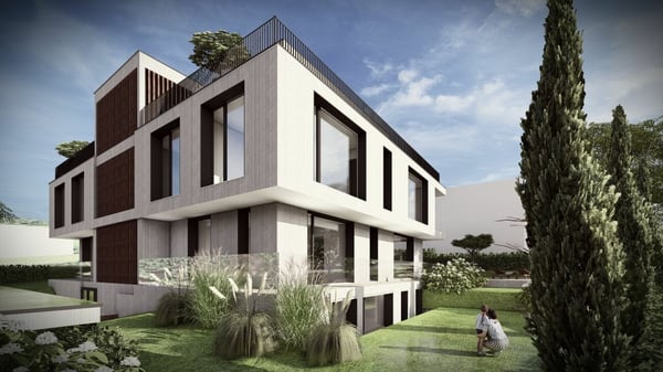 Neubauprojekt AURORA: Moderne 5.5 Z' Maisonette Gartenwohnung (WHG 1) 5