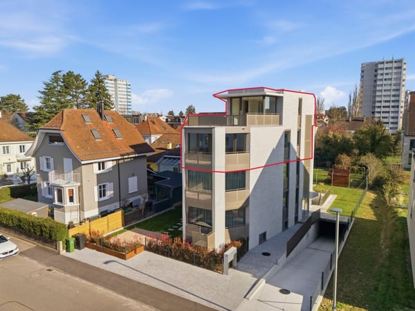 Moderne 4.5 Z' Attika-Maisonettewohnung (Neubau) 11