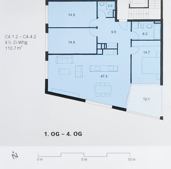 Attraktive 4.5 Zimmer-Wohnung mit Minergie-Standard und grossem Balkon im Herzen von Liestal 8