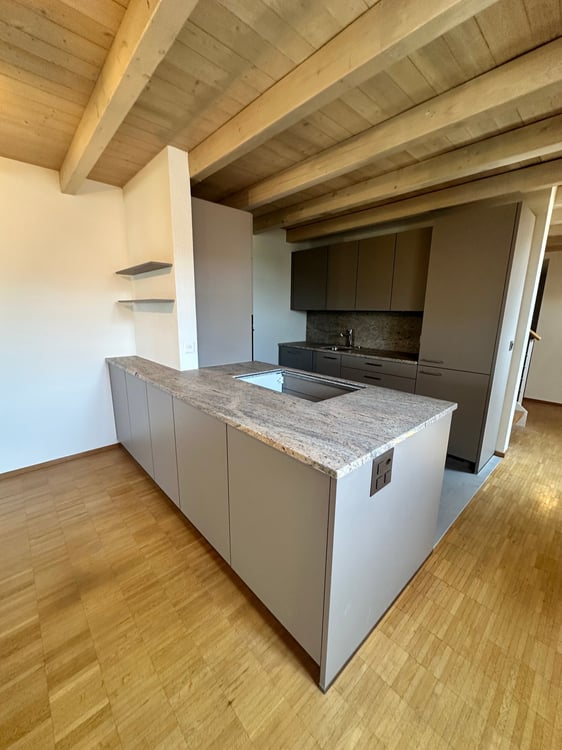 Renovierte 3.5-Zimmer-Dachwohnung - neue Küche