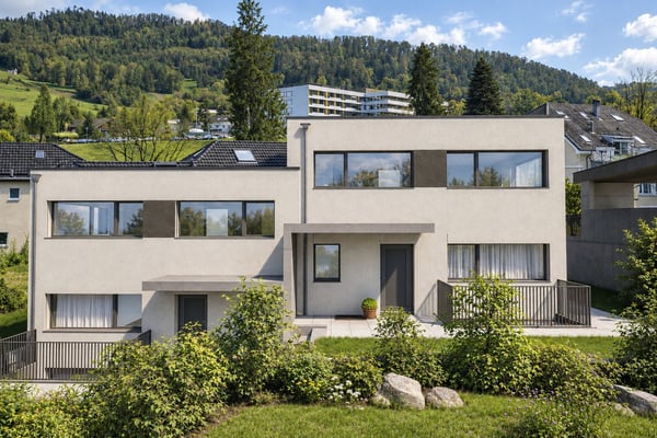 NEUBAU VIER DOPPELEINFAMILIENHÄUSER , NIEDERDORF 2