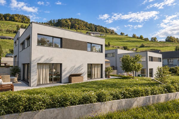 NEUBAU VIER DOPPELEINFAMILIENHÄUSER , NIEDERDORF 8