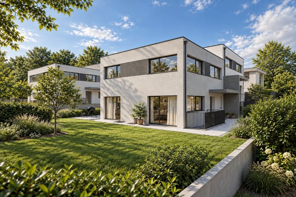 NEUBAU VIER DOPPELEINFAMILIENHÄUSER , NIEDERDORF 3