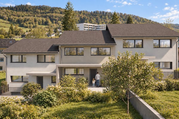 NEUBAU SECHS REIHENEINFAMILIENHÄUSER, NIEDERDORF 5