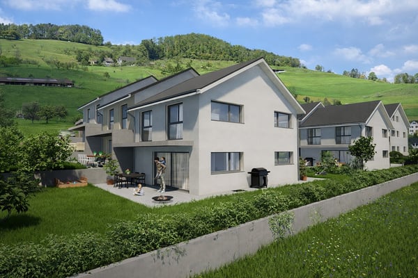 NEUBAU SECHS REIHENEINFAMILIENHÄUSER, NIEDERDORF 2