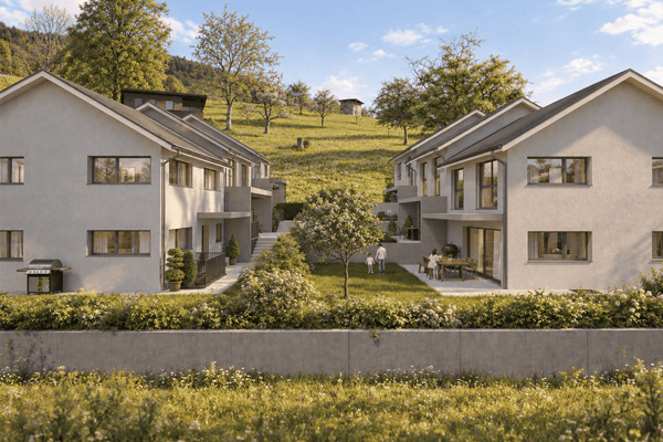 NEUBAU SECHS REIHENEINFAMILIENHÄUSER, NIEDERDORF 4