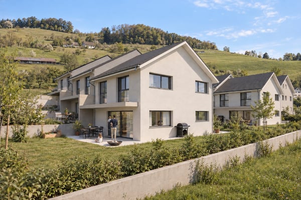 NEUBAU SECHS REIHENEINFAMILIENHÄUSER, NIEDERDORF 2