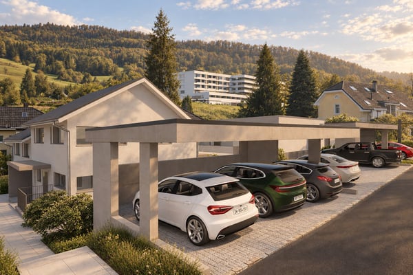 NEUBAU SECHS REIHENEINFAMILIENHÄUSER, NIEDERDORF 10