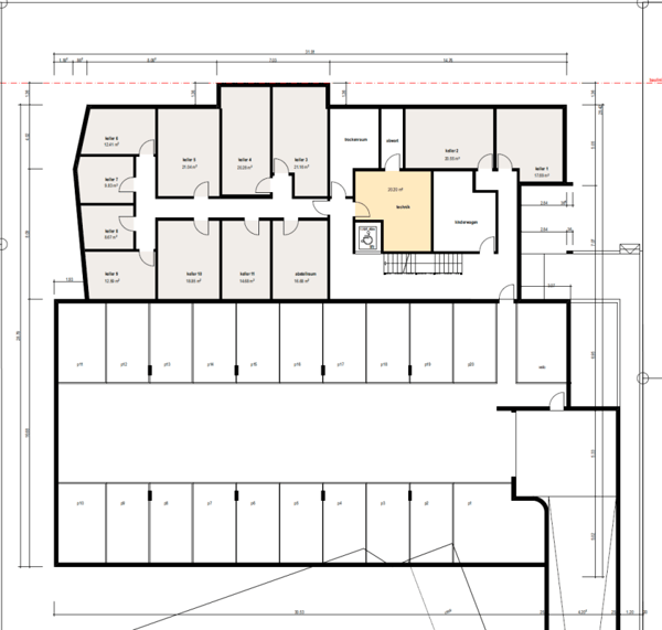 Hochwertige 1.5-Zimmer-Attikawohnung in Visp - Überbauung Mondpark 44