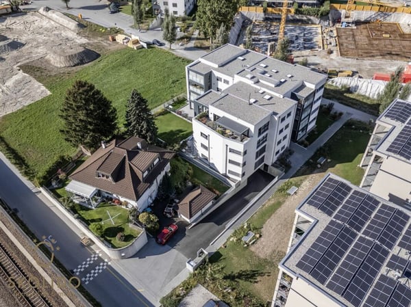 Hochwertige 1.5-Zimmer-Attikawohnung in Visp - Überbauung Mondpark 40