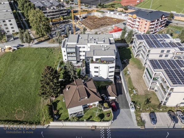 Hochwertige 1.5-Zimmer-Attikawohnung in Visp - Überbauung Mondpark 41