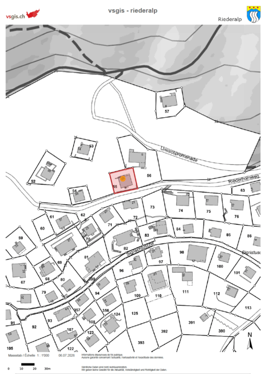 Gemütliche Dachwohnung (Südwestseite) im Haus Arve 14
