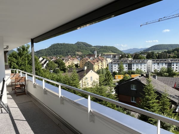 Modernes Wohnen am Sonnenhang von Sissach mit unverbaubarer Fernsicht