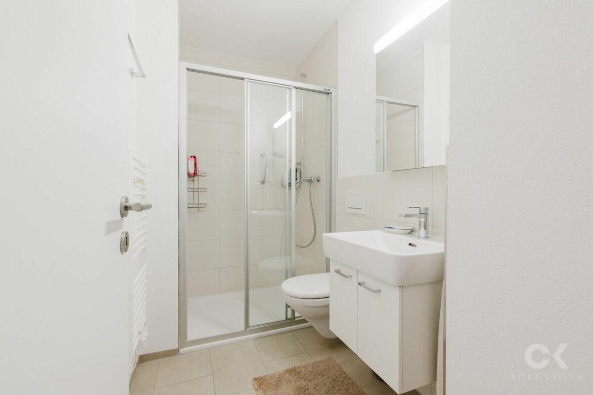 Appartement Minergie moderne avec jardin idyllique dans un emplacement central