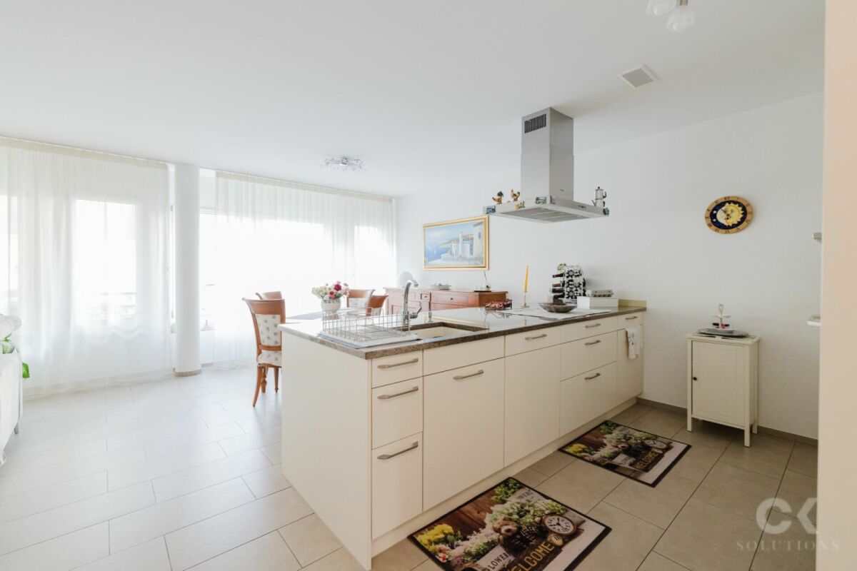 Appartement Minergie moderne avec jardin idyllique dans un emplacement central