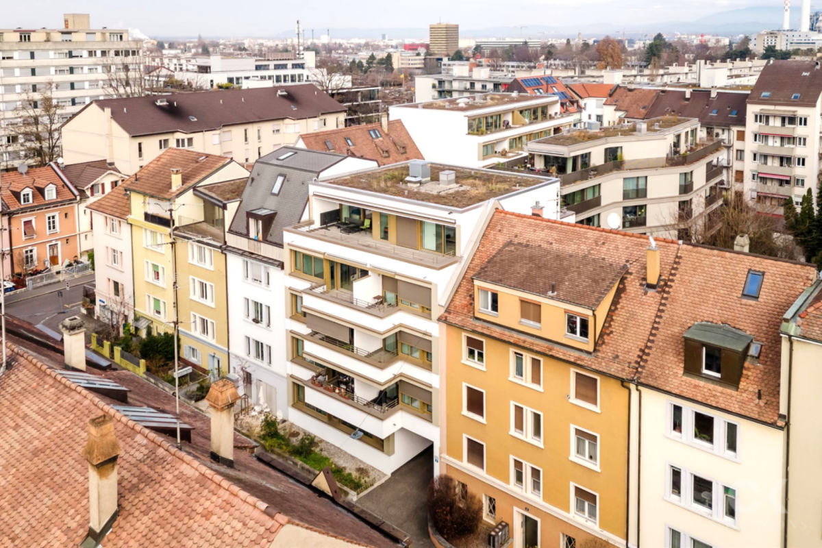 Appartement Minergie moderne avec jardin idyllique dans un emplacement central