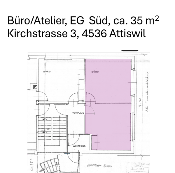 Büro / Atelier 2
