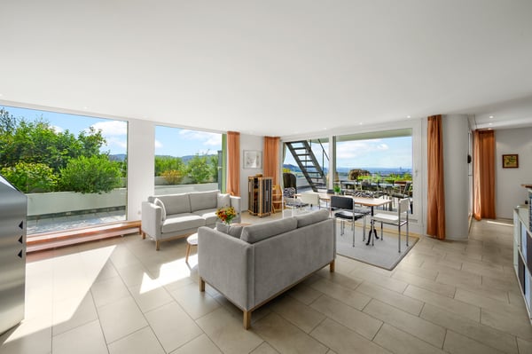 Attikawohnung mit Panorama, Dachterrassen und separater Einliegerwohnu 4
