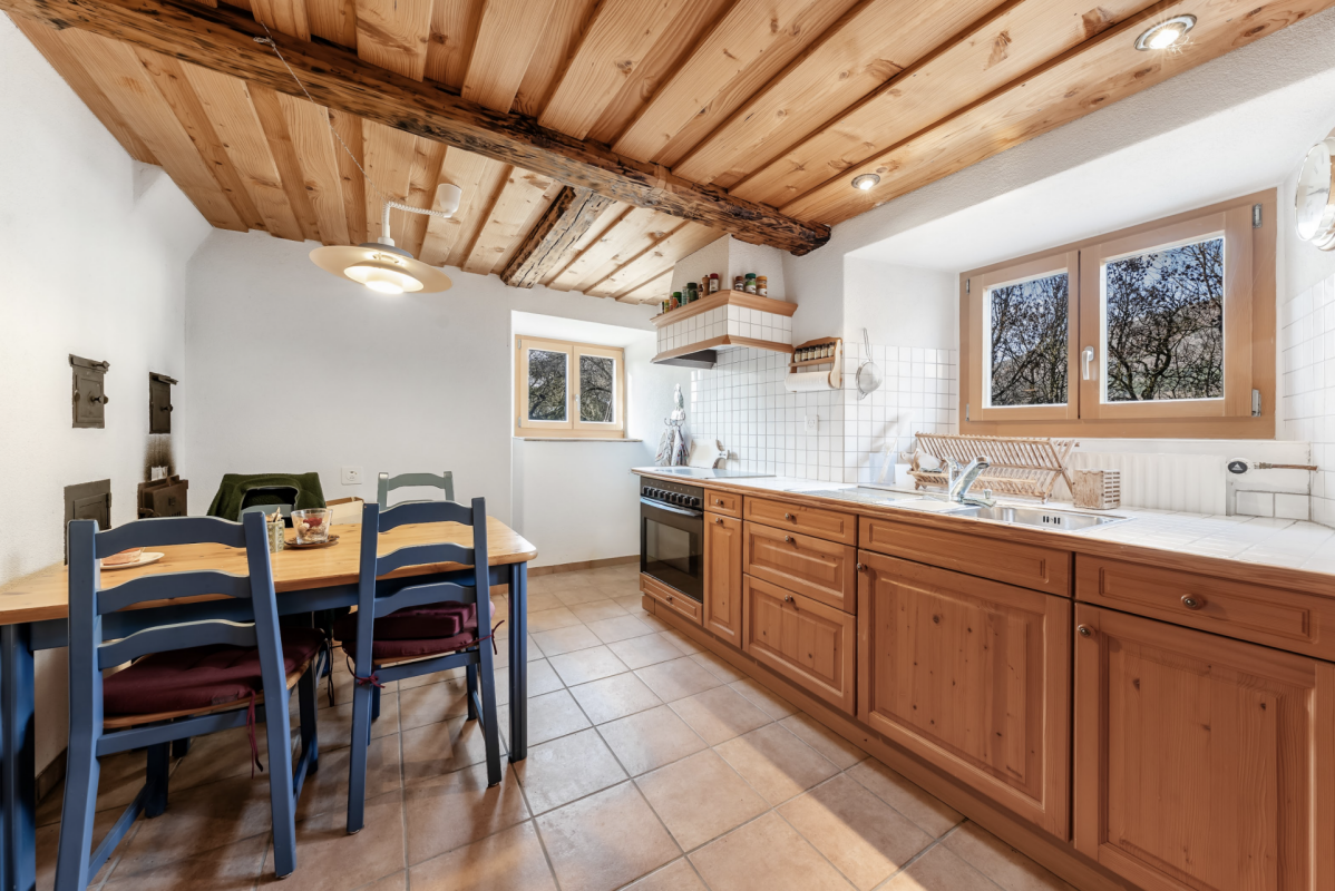 Maison bifamiliale avec grand terrain