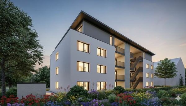 Über den Dächern - 4.5-Zimmer-Attikawohnung mit grosser Terrasse - Neubau in Niederbipp 1