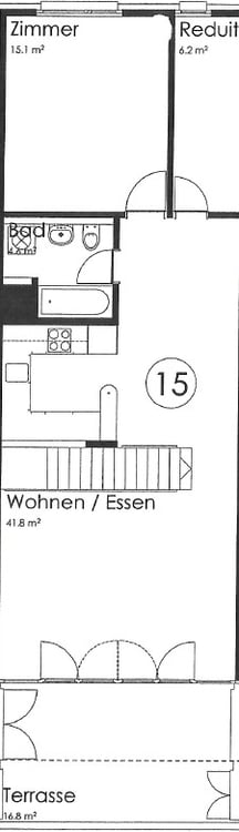 Grosszügige Maisonnette Wohnung an zentraler Lage 13