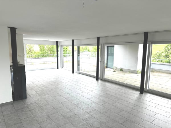 Grosszügige 6-Zimmer-Attikawohnung mit Cheminée und grosser Terrasse