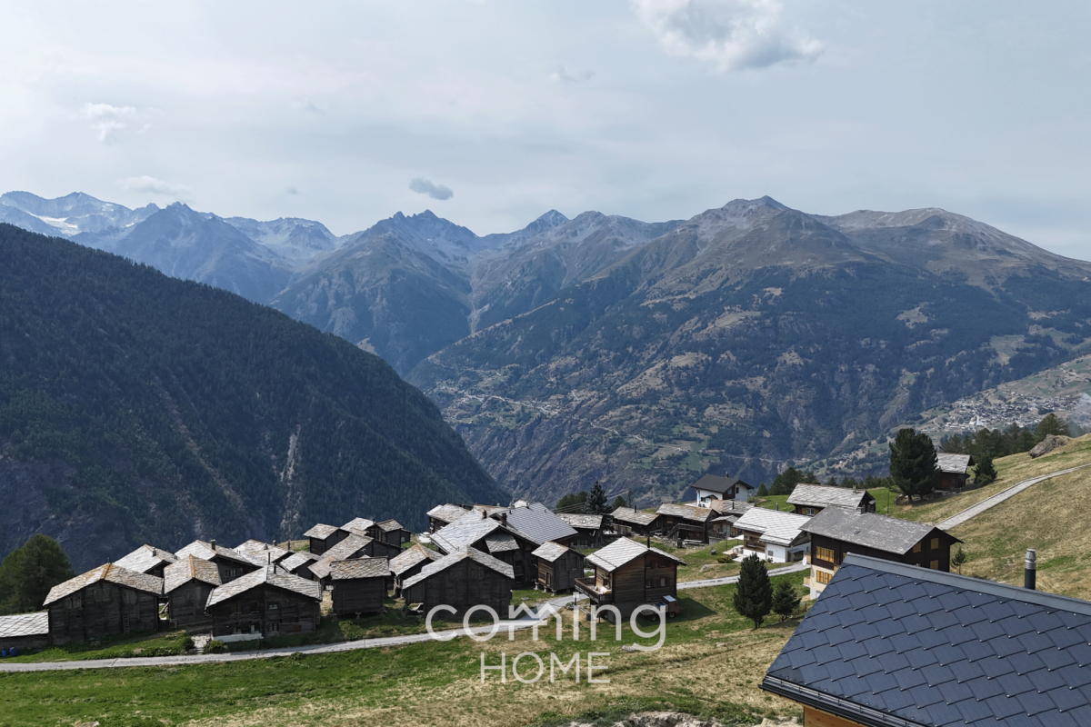 651 m² Bauland in Gspon - alpine Berglage mit eindrucksvollem Panorama