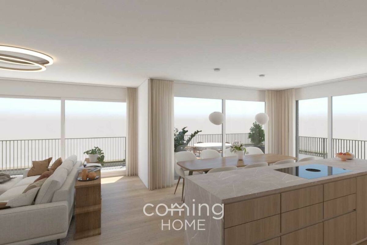 Spacious 5.5-room new-construction apartment in Niedergesteln?balcony, mountain views, and sustainable construction