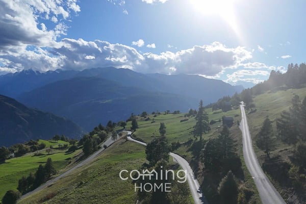 Sonnige Bauparzelle im Salwald oberhalb von Mund - Natur, Ruhe & Aussicht 2
