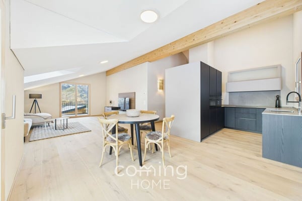 Exklusive 1.5-Zimmer-Attikawohnung in Ried-Brig mit Panorama-Aussicht & grosser Terrasse 1