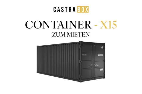 CASTRABOX X25 - die praktische und sichere Lösung für Ihren zusätzlichen Stauraum 1